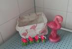 Flamingo accesiores set. €5,-, Huis en Inrichting, Woonaccessoires | Overige, Ophalen, Nieuw