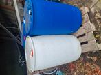 Kunststof vaten 200 liter, 150 liter of meer, Ophalen, Zo goed als nieuw
