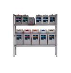 rek vaten rek cartec voor chemie, Ophalen