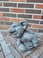 Betonbeeld trol met broek omlaag, Tuin en Terras, Tuinbeelden, Ophalen, Nieuw, Beton, Overige typen