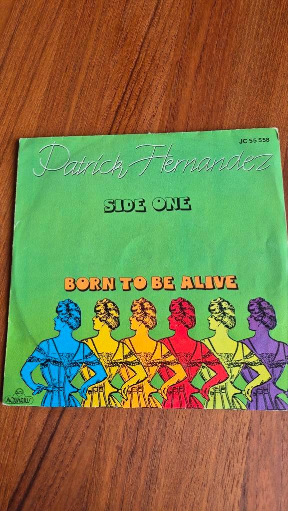 Patrick Hernandez - Born To Be Alive 7" Single, Cd's en Dvd's, Vinyl Singles, Gebruikt, Single, Dance, 7 inch, Ophalen of Verzenden