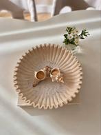 Ribbel schaal beige, Schaal, Rond, Nieuw, Ophalen of Verzenden
