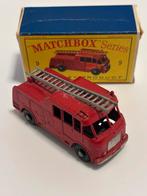 Matchbox Lesney Fire truck nr 9 mintbox, Ophalen of Verzenden, Zo goed als nieuw, Bus of Vrachtwagen, Matchbox