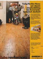 Retro reclame 1978 Krommenie Forbo Novilon vloeren, Verzenden, Overige typen