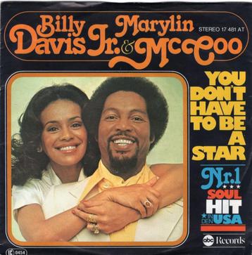 BILLY DAVIS & MARYLIN McCOO  -  You don't have to be a star beschikbaar voor biedingen