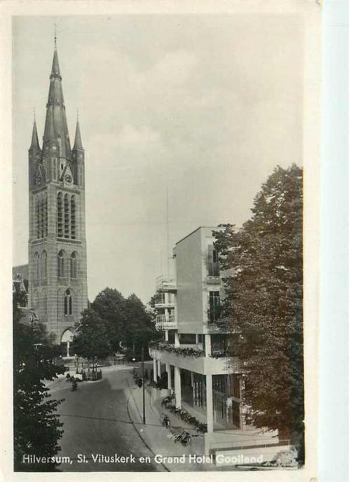 (377-595-003) Hilversum St Vituskerk, Verzamelen, Ansichtkaarten | Nederland, Noord-Holland, Verzenden