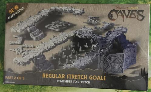 Dungeons & Lasers: Caves - ‘Regular Stretch Goals – Part 2, Hobby en Vrije tijd, Wargaming, Nieuw, Overige soorten, Toebehoren