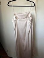 H&M Amper Gedragen Jurk - Maat M, Maat 38/40 (M), Beige, Ophalen of Verzenden, Gedragen