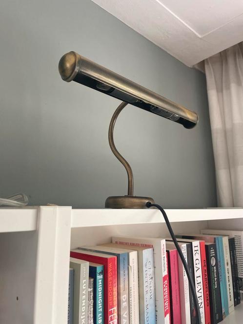 Vintage Lamp - Piano, Schilderij of Boekenkast, Antiek en Kunst, Antiek | Lampen, Ophalen of Verzenden