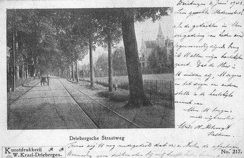 (388-052-059) Driebergen-Rijsenburg Driebergsche Straatweg, Verzamelen, Ansichtkaarten | Nederland, Utrecht, Verzenden