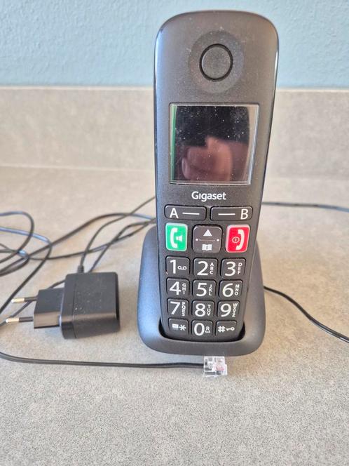 Gigaset E290 seniorentelefoon, Telecommunicatie, Vaste telefoons | Handsets en Draadloos, Zo goed als nieuw, 1 handset, Ophalen