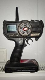 Zender 3-kanaals + ontvanger, Hobby en Vrije tijd, Modelbouw | Radiografisch | Auto's, Ophalen of Verzenden, Gebruikt, Overige schalen