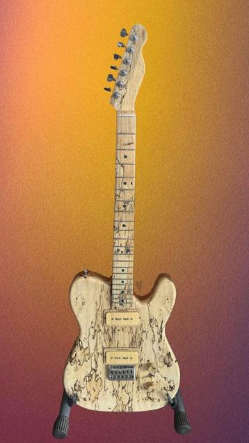 High-End Telecaster Custom Build Exlusieve materialen beschikbaar voor biedingen