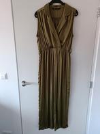 Goud-groene jumpsuit van de Zara maat S, Kleding | Dames, Jumpsuits, Ophalen of Verzenden, Zo goed als nieuw, Maat 38/40 (M), Groen