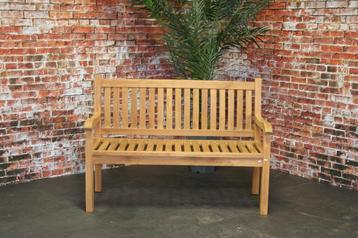 Teakhouten bank Sipora, Relaxbank, Tuinbank, Terrasbank beschikbaar voor biedingen