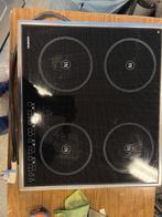 Siemens Inductiekookplaat, Witgoed en Apparatuur, Ophalen, 4 kookzones, Zo goed als nieuw, Inbouw