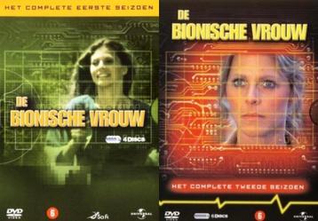 The Bionic Woman Seizoen 1+2 (10xDVD SET) Jaren 70 TV-Serie beschikbaar voor biedingen