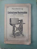 Handleiding Centraalspoel Naaimachine Seidel & Naumann, Ophalen of Verzenden, Seidel & Naumann