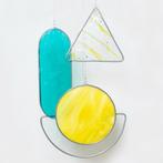 modern Glas in lood object ": zonnig". suncatcher, Ophalen of Verzenden, Nieuw