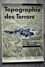 WW2 Duits POSTER " Topografie van Terreur " Duitsland, Ophalen of Verzenden