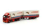 Tekno Scania 143 combi vd kwaak, Ophalen of Verzenden, Zo goed als nieuw, Bus of Vrachtwagen, Tekno