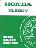 Honda XL600 V 1993 addendum shop manual, Motoren, Handleidingen en Instructieboekjes, Ophalen of Verzenden, Honda