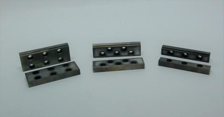 Partij geharde bekken voor freesbank, 3 maten, Doe-het-zelf en Verbouw, Gereedschap | Freesmachines, Gebruikt, Elektrisch, Overige soorten