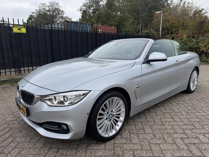 BMW 4 Serie Cabrio 435i High Executive Luxury Line Sportleer, Auto's, BMW, Bedrijf, Te koop, 4-Serie, 360° camera, ABS, Achteruitrijcamera