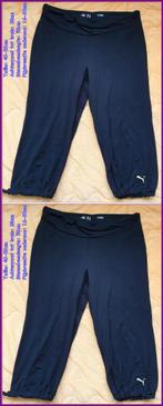 PUMA antraciet/zwarte capri sportbroek maat L_40 zgan, Maat 38/40 (M), Puma, Zwart, Ophalen of Verzenden