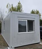 Kantoorunit, Bouw-schaftkeet, Woonunit, Directiekeet. 9 x 3, Doe-het-zelf en Verbouw, Bouwketen en Schaftketen, Ophalen, Gebruikt