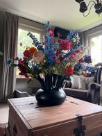 Toetervaas zwart 7 toeters, Huis en Inrichting, Woonaccessoires | Vazen, Ophalen of Verzenden, Zwart, Minder dan 50 cm