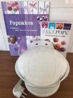 Popcakemaker + 2 boekjes met leuke recepten., Boek of Tijdschrift, Gebruikt, Ophalen