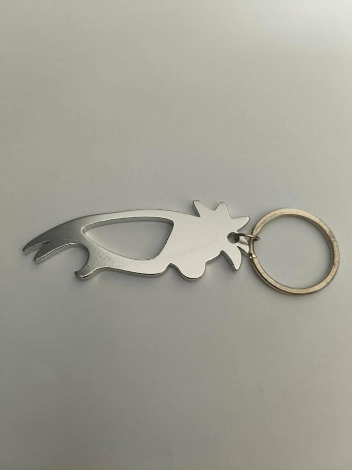 Kip/Haan sleutelhanger (zilverkleurig), Verzamelen, Sleutelhangers, Nieuw, Dier of Natuur, Ophalen of Verzenden