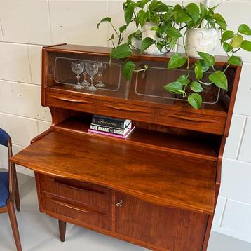 - Vintage secretaire, Deens •Gunnar Falsig• - beschikbaar voor biedingen
