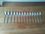 14 Gero Excellence 234 desser kleine lepels verzilverd 17,5, Ophalen of Verzenden, Gebruikt, Zilver, Los bestek