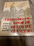 Duitse Militaria, " Duitsche censuur in Nederland WO2, Verzamelen, Ophalen of Verzenden, Nederland, Boek of Tijdschrift