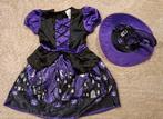 Paars Heksenkostuum Meisje 10-12 jaar, Ophalen of Verzenden, Zo goed als nieuw, 134 t/m 140, Meisje