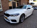 BMW 5-serie Touring 520d High Executive M Pakket / Leder / P, Automaat, Achterwielaandrijving, Euro 6, Wit