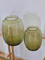 Copier, groene tonnetjesVERKOCHT, Antiek en Kunst, Antiek | Glas en Kristal, Ophalen of Verzenden