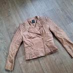 leather look jas camel mt. M, Maat 38/40 (M), Bruin, Zo goed als nieuw, Bershka