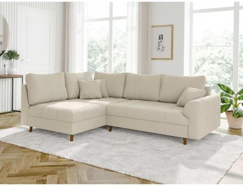 Hoekbank Ariella € 999, Huis en Inrichting, Banken | Complete zithoeken, Nieuw, Hout, Stof, Overige materialen, Ophalen