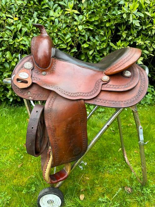 Equiflex zadel 16 inch, Dieren en Toebehoren, Paarden en Pony's | Zadels, Western, Ophalen