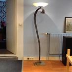 Staande lampen, Huis en Inrichting, Lampen | Vloerlampen, 150 tot 200 cm, Zo goed als nieuw, Ophalen, Glas