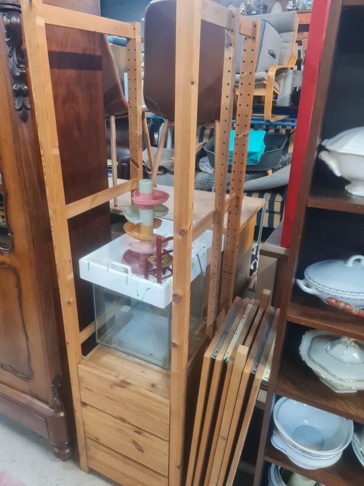 Houten Kast/Stellingkast Ikea Ivar diverse soorten en maten, Huis en Inrichting, Kasten | Boekenkasten, Gebruikt, 50 tot 100 cm