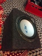 Alpine S12 woofer, in Caliber BassCube 112E, mooie prijs, Ophalen of Verzenden, Zo goed als nieuw