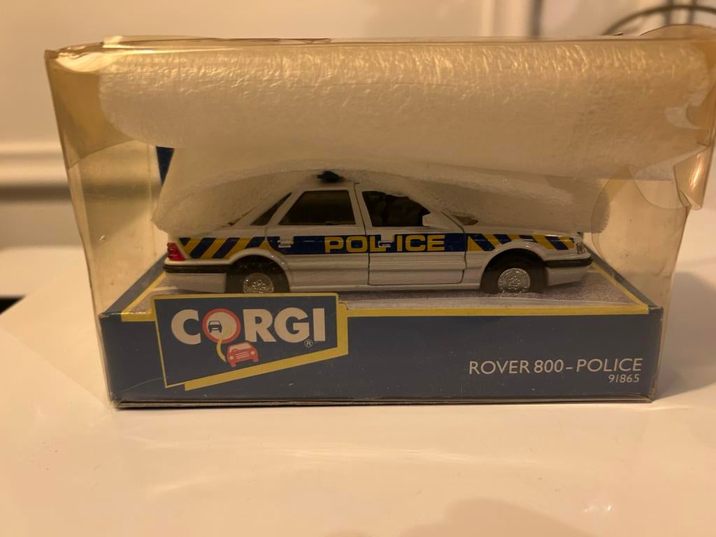 Corgi Rover 800 Politie - Modelauto, Ophalen, Zo goed als nieuw, Auto