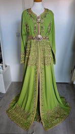 Takchita (marokkaanse jurk), Kleding | Dames, Gelegenheidskleding, Groen, Maat 42/44 (L), Ophalen of Verzenden, Zo goed als nieuw