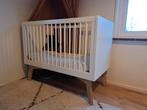 Kidsmill Sixties Ledikant 60x120cm Wit/eiken + matras, Ophalen, Gebruikt, Ledikant