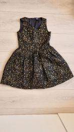 Feestjurk Lmtd zwart met gouden “spetters” maat 140, Kinderen en Baby's, Kinderkleding | Maat 140, Ophalen, LMTD, Meisje, Zo goed als nieuw