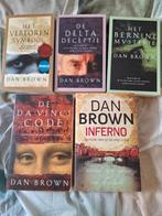 Dan Brown Boeken Collectie, Ophalen of Verzenden, Gelezen, Dan Brown, Nederland
